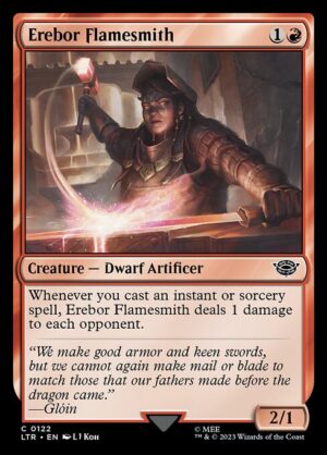 Erebor Flamesmith - Foil<br /><span class="collector-number">Collector No. 122</span>