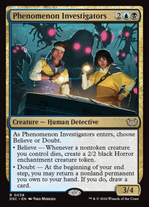 Phenomenon Investigators<br /><span class="collector-number">Collector No. 38</span>