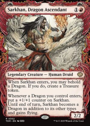 Sarkhan, Dragon Ascendant<br /><span class="collector-number">Collector No. 302</span>