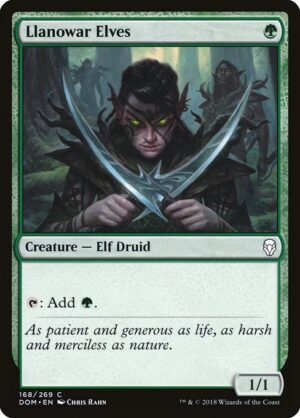 Llanowar Elves<br /><span class="collector-number">Collector No. 168</span>
