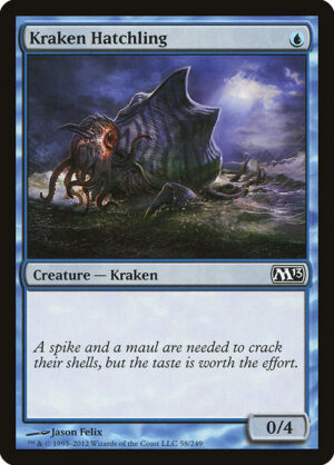 Kraken Hatchling - Foil<br /><span class="collector-number">Collector No. 58</span>