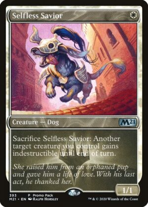 Selfless Savior - Foil<br /><span class="collector-number">Collector No. 393</span>