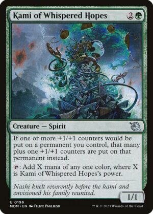 Kami of Whispered Hopes - Foil<br /><span class="collector-number">Collector No. 196</span>