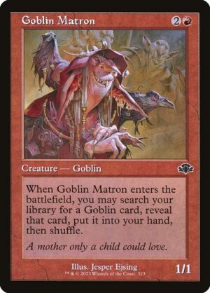 Goblin Matron<br /><span class="collector-number">Collector No. 323</span>