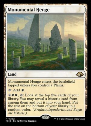 Monumental Henge<br /><span class="collector-number">Collector No. 222</span>