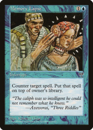 Memory Lapse<br /><span class="collector-number">Collector No. 74</span>