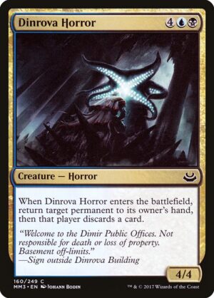 Dinrova Horror<br /><span class="collector-number">Collector No. 160</span>