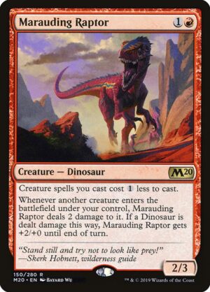 Marauding Raptor<br /><span class="collector-number">Collector No. 150</span>
