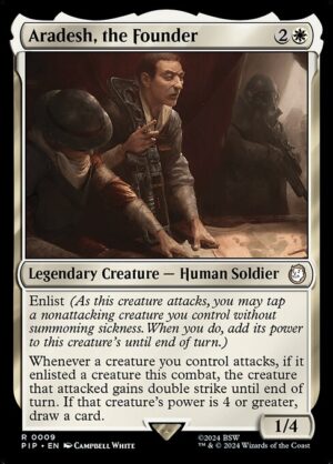 Aradesh, the Founder - Foil<br /><span class="collector-number">Collector No. 9</span>