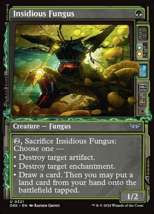 Insidious Fungus - Foil<br /><span class="collector-number">Collector No. 321</span>