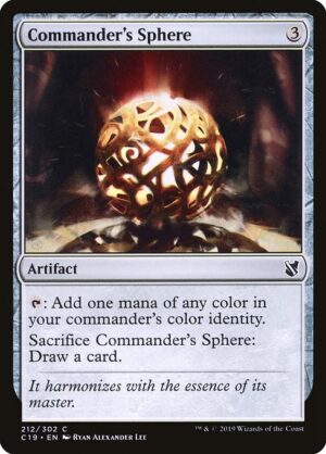 Commander's Sphere<br /><span class="collector-number">Collector No. 212</span>