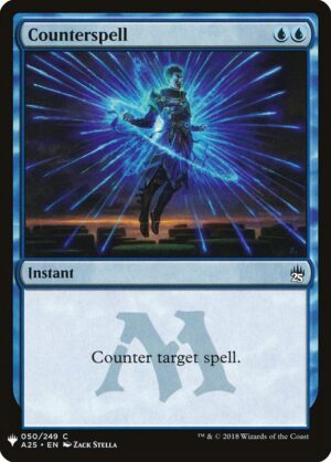 Counterspell<br /><span class="collector-number">Collector No. A25-50</span>