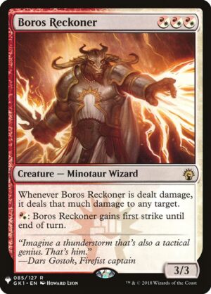 Boros Reckoner<br /><span class="collector-number">Collector No. GK1-85</span>