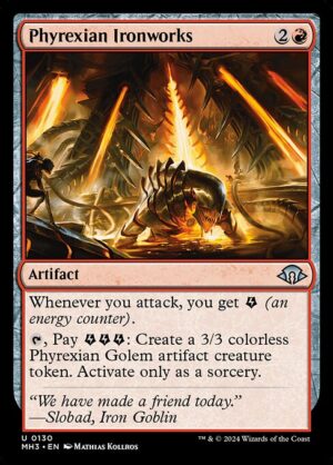 Phyrexian Ironworks<br /><span class="collector-number">Collector No. 130</span>