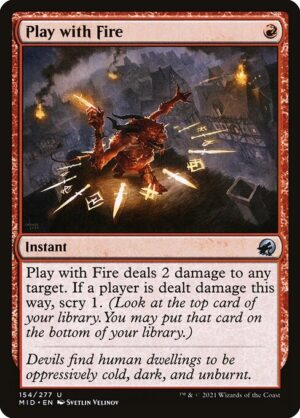 Play with Fire<br /><span class="collector-number">Collector No. 154</span>