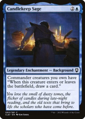 Candlekeep Sage - Foil<br /><span class="collector-number">Collector No. 60</span>