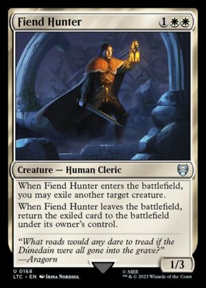 Fiend Hunter<br /><span class="collector-number">Collector No. 168</span>