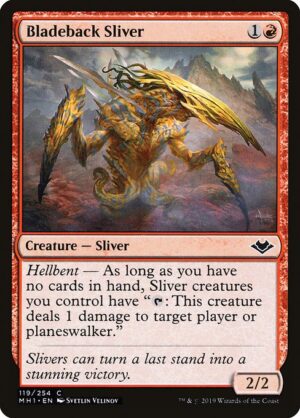 Bladeback Sliver<br /><span class="collector-number">Collector No. 119</span>