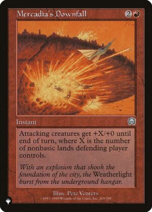 Mercadia's Downfall<br /><span class="collector-number">Collector No. MMQ-205</span>