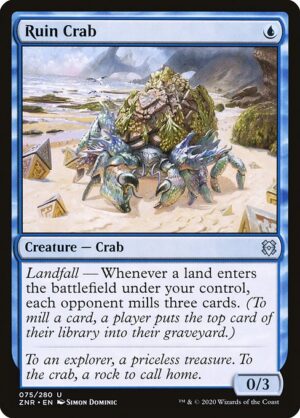Ruin Crab - Foil<br /><span class="collector-number">Collector No. 75</span>