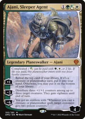 Ajani, Sleeper Agent<br /><span class="collector-number">Collector No. 192</span>