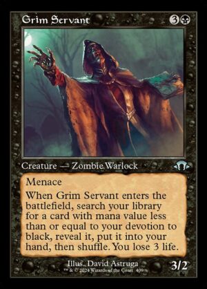 Grim Servant - Foil<br /><span class="collector-number">Collector No. 409</span>