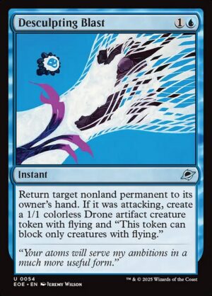 Desculpting Blast - Foil<br /><span class="collector-number">Collector No. 54</span>