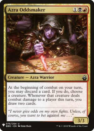 Azra Oddsmaker<br /><span class="collector-number">Collector No. BBD-75</span>