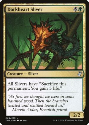 Darkheart Sliver<br /><span class="collector-number">Collector No. 249</span>