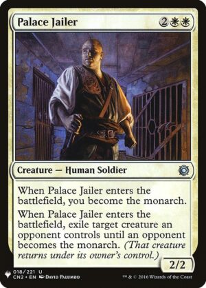 Palace Jailer<br /><span class="collector-number">Collector No. CN2-18</span>