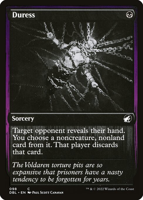 Duress<br /><span class="collector-number">Collector No. 98</span>