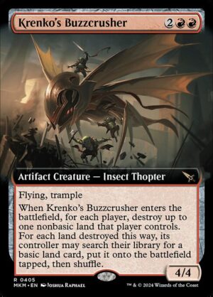 Krenko's Buzzcrusher<br /><span class="collector-number">Collector No. 405</span>