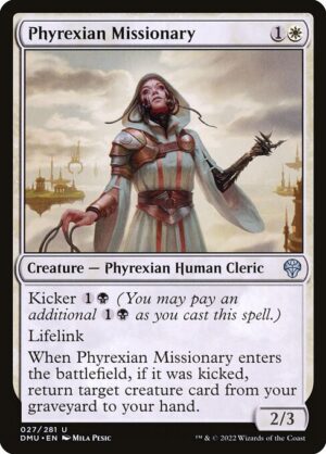 Phyrexian Missionary<br /><span class="collector-number">Collector No. 27</span>