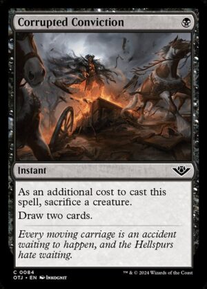 Corrupted Conviction - Foil<br /><span class="collector-number">Collector No. 84</span>