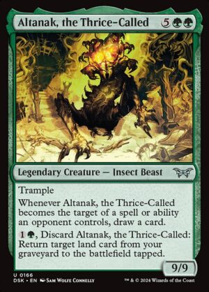 Altanak, the Thrice-Called - Foil<br /><span class="collector-number">Collector No. 166</span>