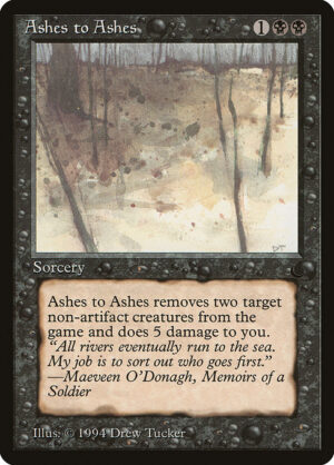 Ashes to Ashes<br /><span class="collector-number">Collector No. 39</span>