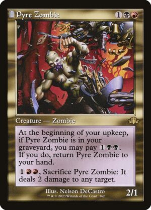 Pyre Zombie - Foil<br /><span class="collector-number">Collector No. 362</span>