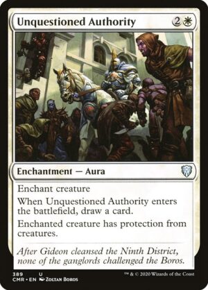 Unquestioned Authority<br /><span class="collector-number">Collector No. 389</span>