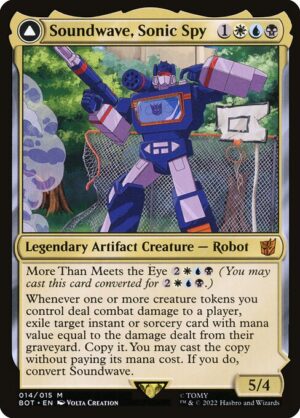 Soundwave, Sonic Spy // Soundwave, Superior Captain<br /><span class="collector-number">Collector No. 14</span>