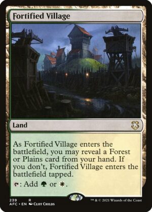 Fortified Village<br /><span class="collector-number">Collector No. 239</span>