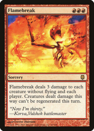 Flamebreak<br /><span class="collector-number">Collector No. 61</span>