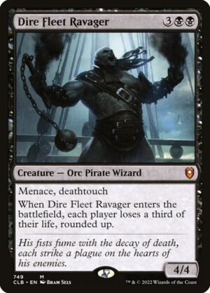 Dire Fleet Ravager<br /><span class="collector-number">Collector No. 749</span>
