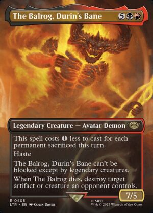 The Balrog, Durin's Bane<br /><span class="collector-number">Collector No. 405</span>