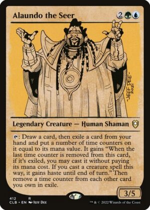 Alaundo the Seer<br /><span class="collector-number">Collector No. 412</span>