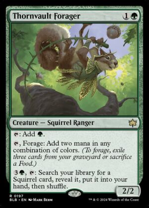 Thornvault Forager<br /><span class="collector-number">Collector No. 197</span>