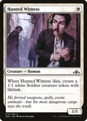 Hunted Witness<br /><span class="collector-number">Collector No. 15</span>