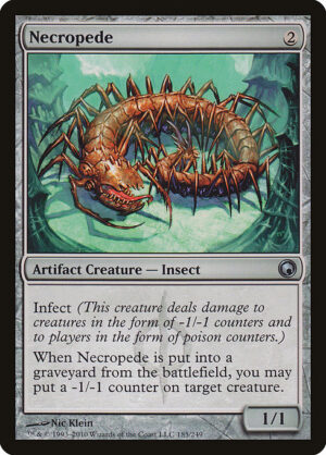 Necropede<br /><span class="collector-number">Collector No. 185</span>