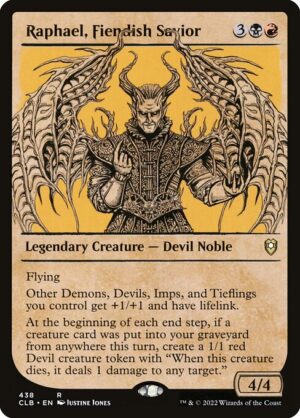 Raphael, Fiendish Savior<br /><span class="collector-number">Collector No. 438</span>