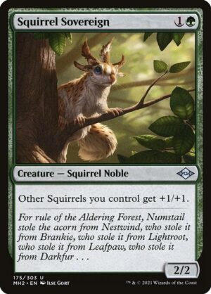 Squirrel Sovereign - Foil<br /><span class="collector-number">Collector No. 175</span>