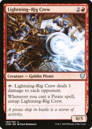 Lightning-Rig Crew - Foil<br /><span class="collector-number">Collector No. 190</span>